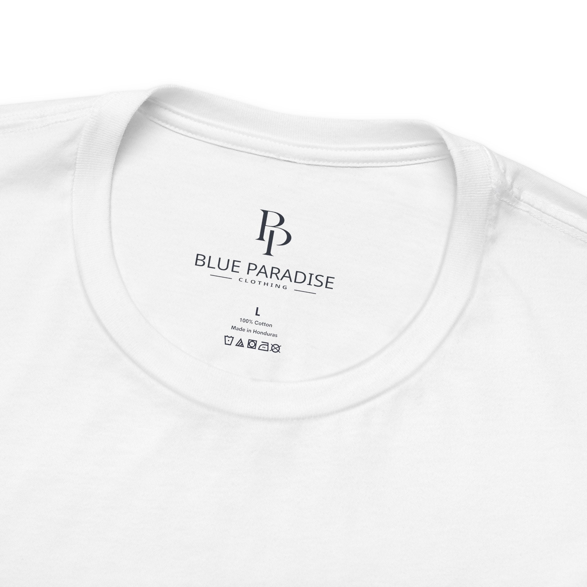 Blue Paradise Simple T-Shirt